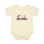 Maryland 'Home' Infant Bodysuit — Baby Onesie with State Outline