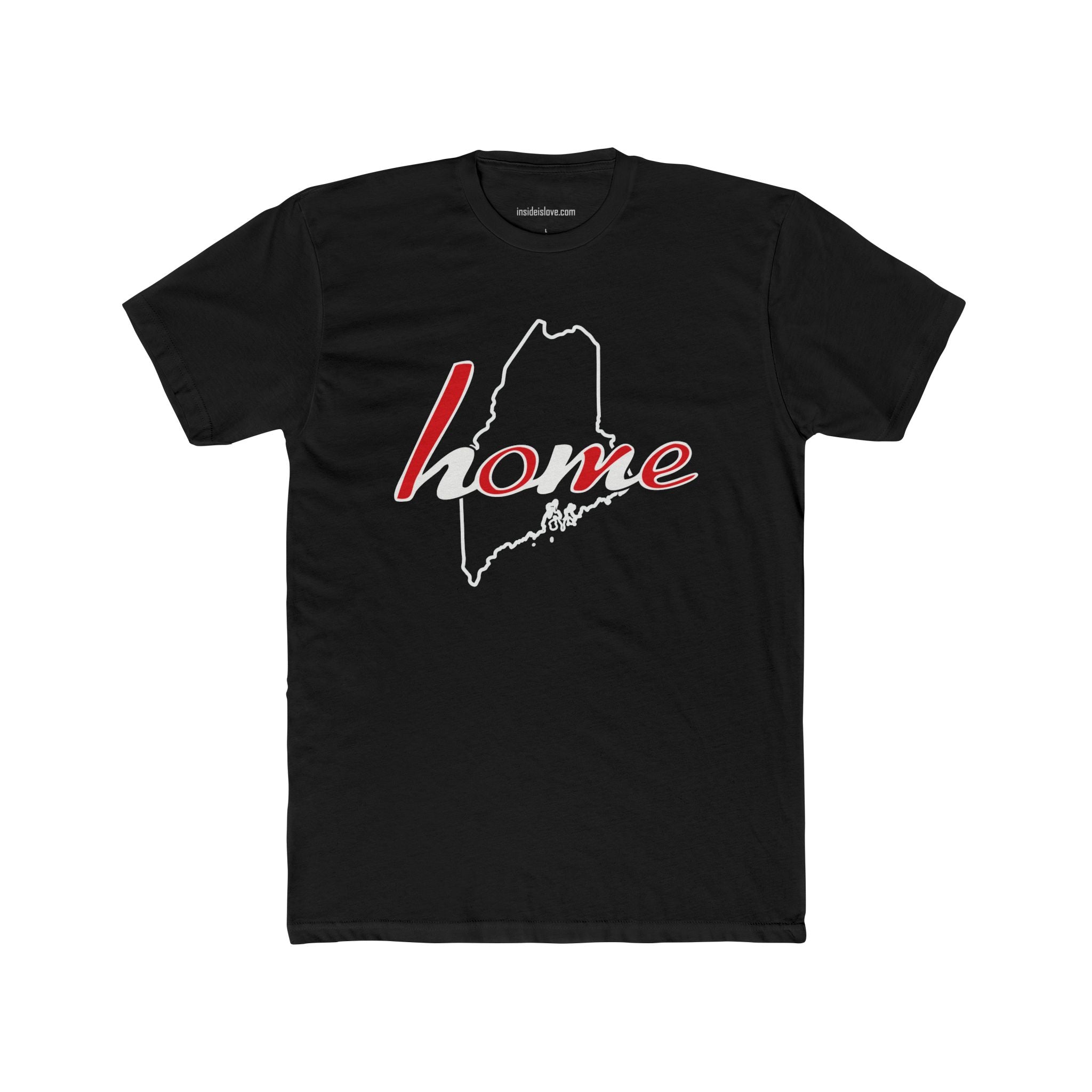 Maine - Home and Love Script Tee