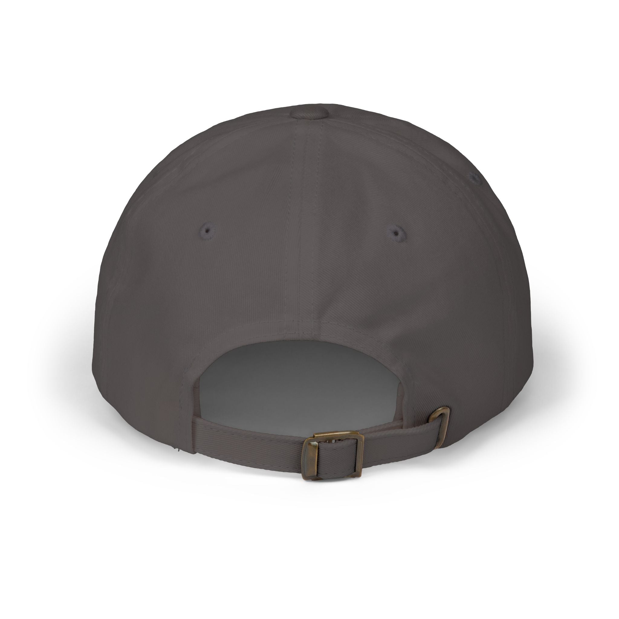 Home Plate Cap — Minimal White Embroidered Baseball/Softball Hat