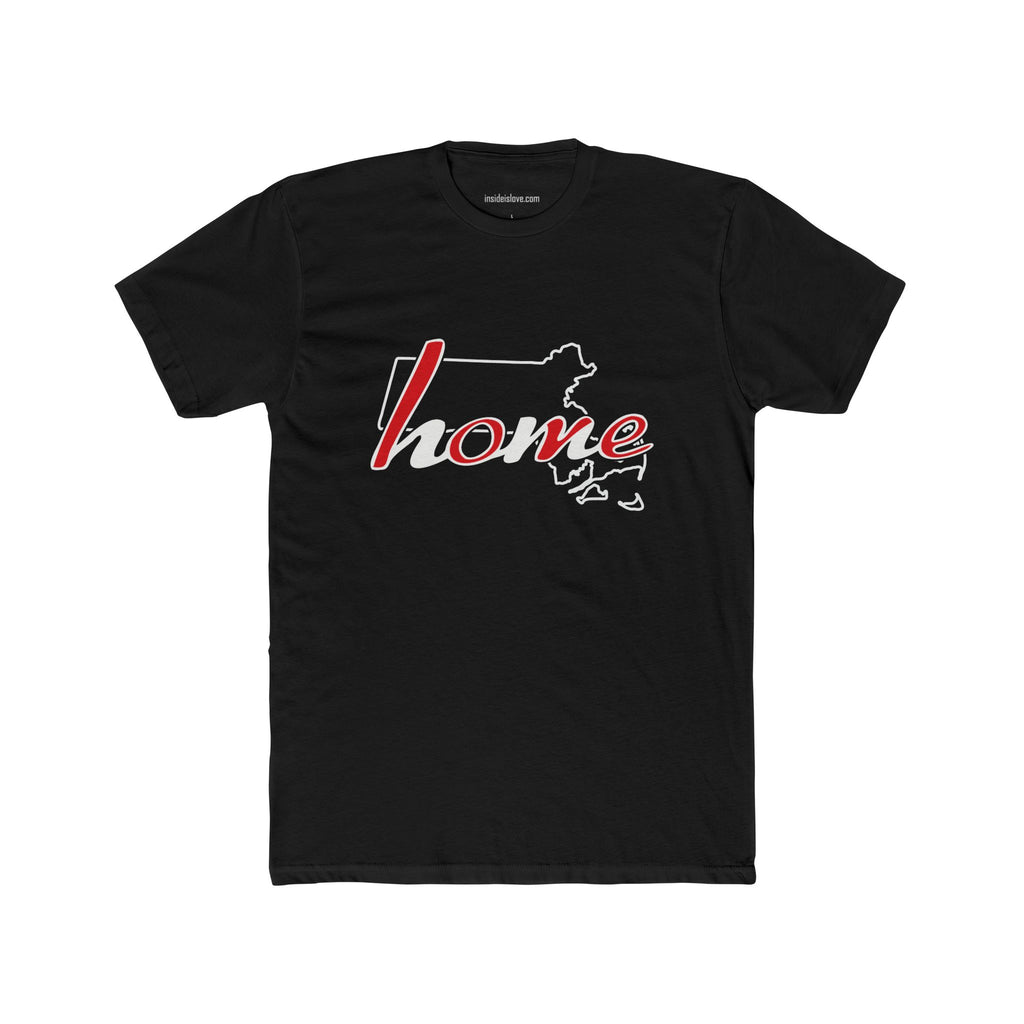 Massachusetts - Home and Love Script Tee