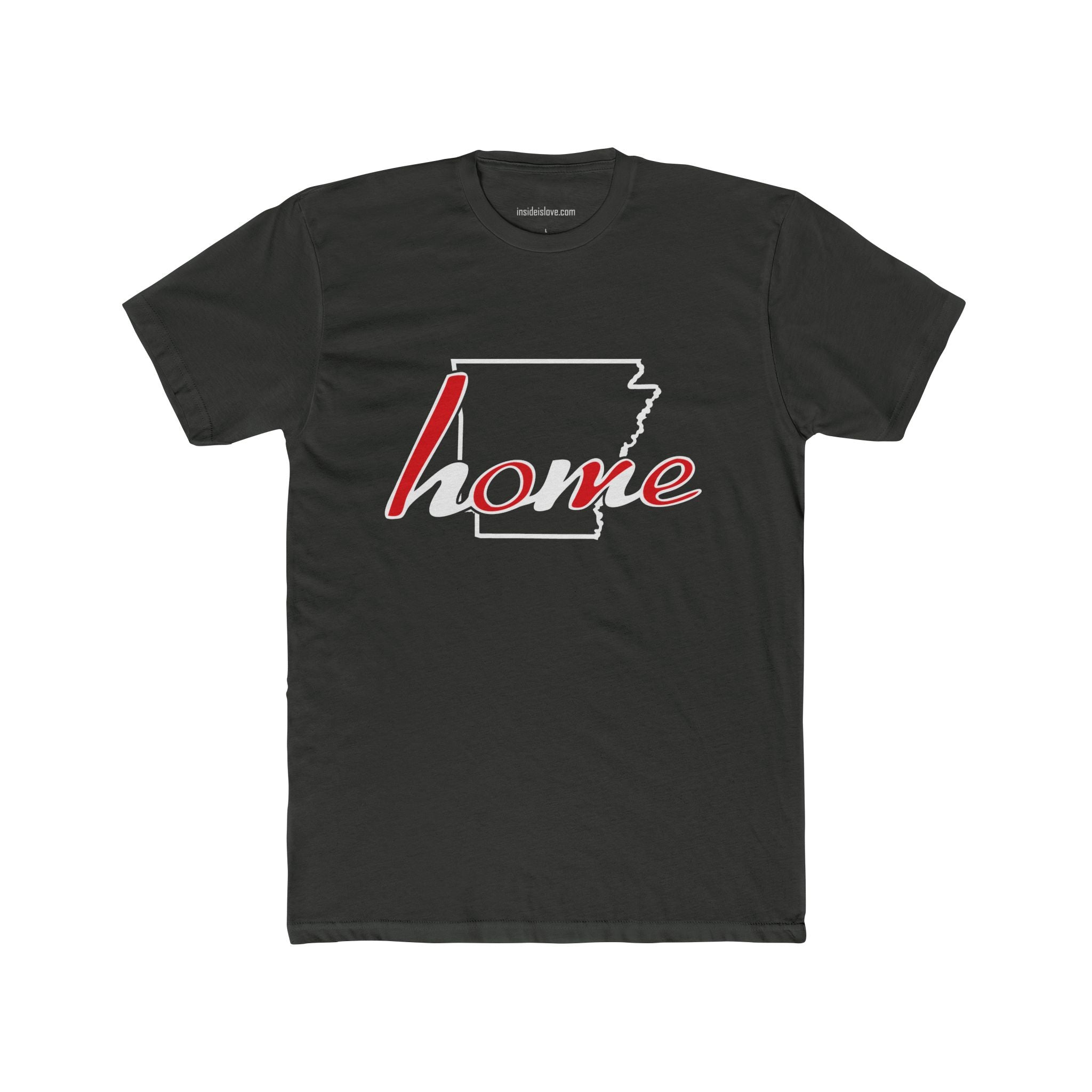 Arkansas - Home and Love Script Tee