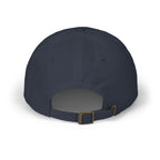 Home Plate Cap — Minimal White Embroidered Baseball/Softball Hat