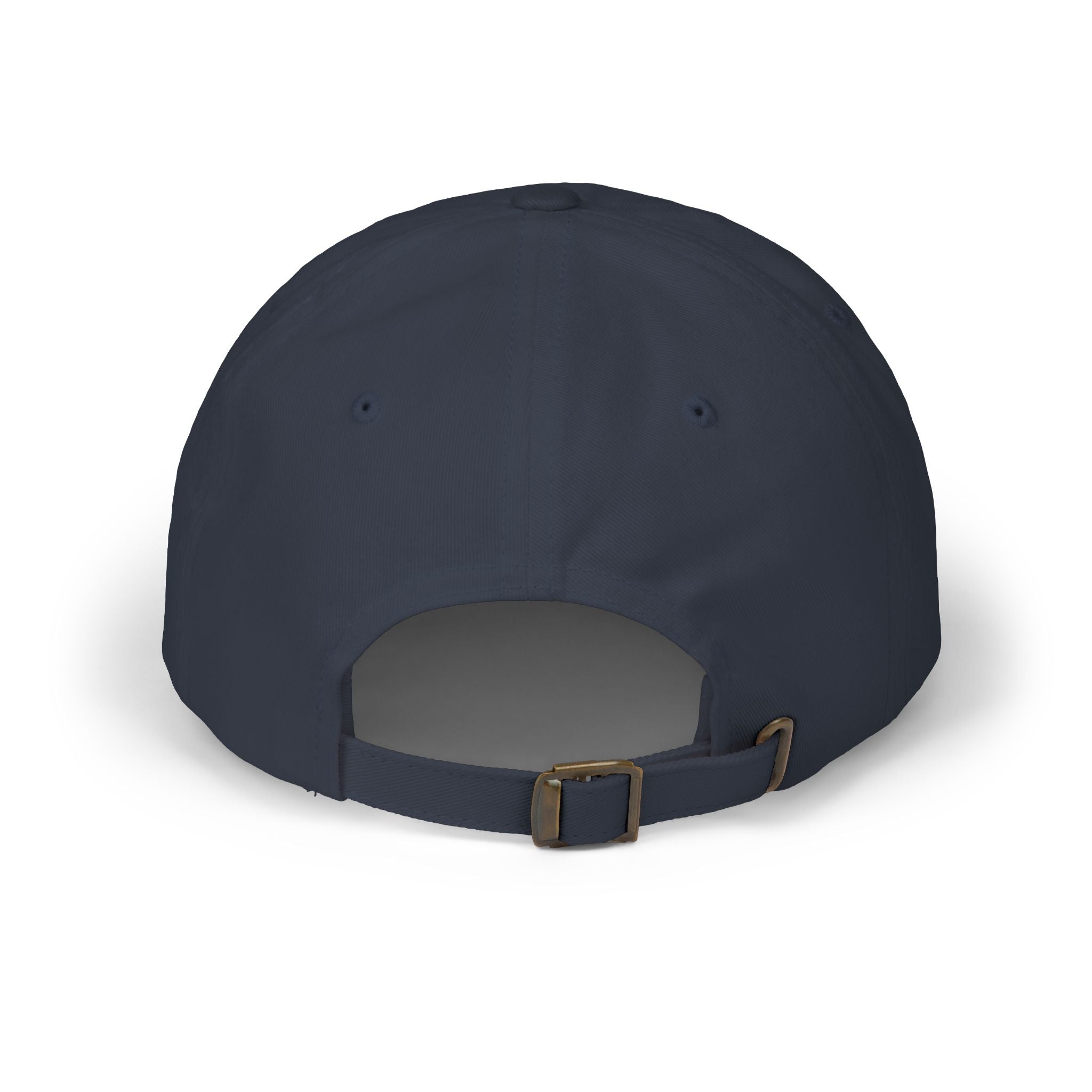 Home Plate Cap — Minimal White Embroidered Baseball/Softball Hat