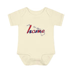 Hawai'i 'Home' Infant Bodysuit — Baby Onesie with State Outline
