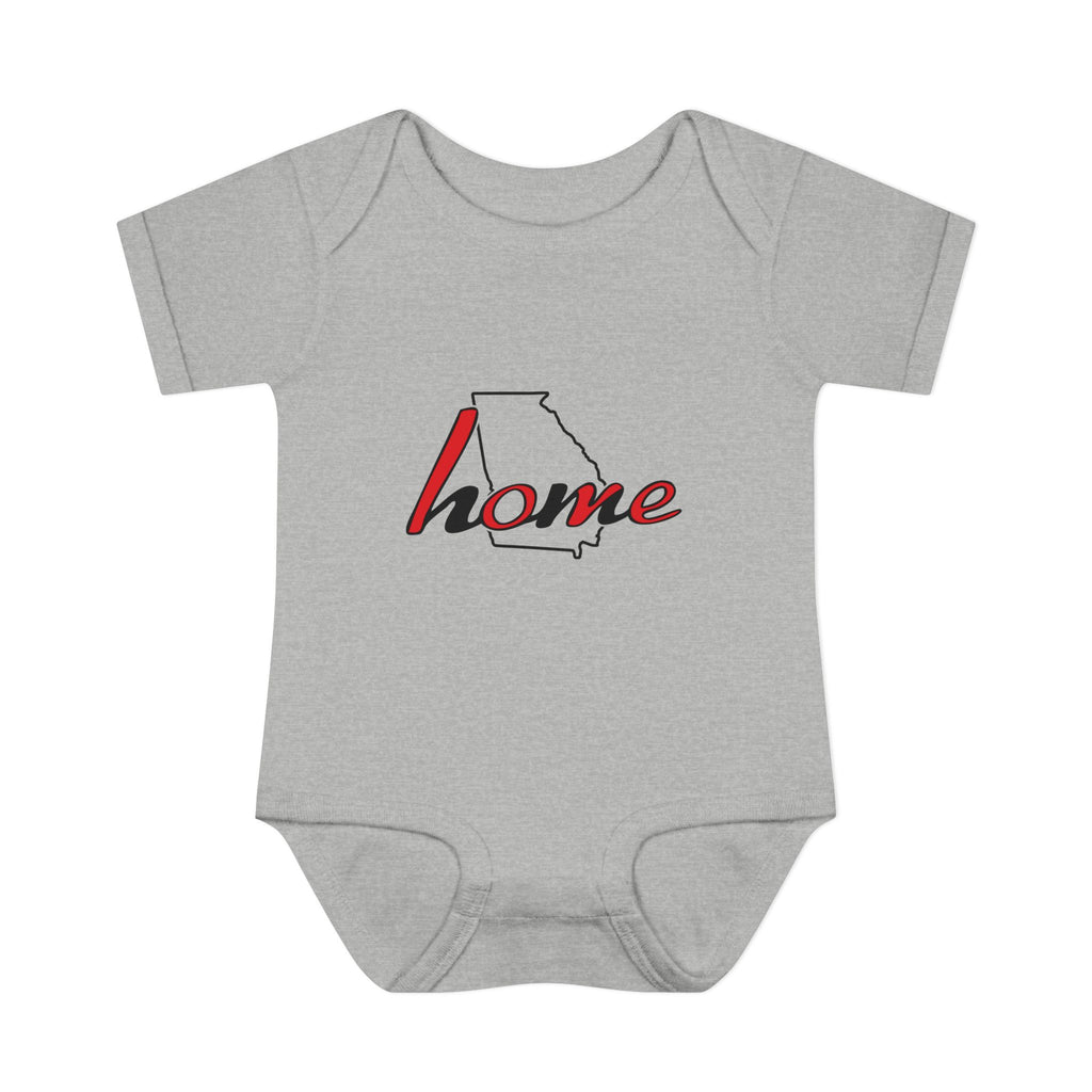 Georgia 'Home' Infant Bodysuit — Baby Onesie with State Outline