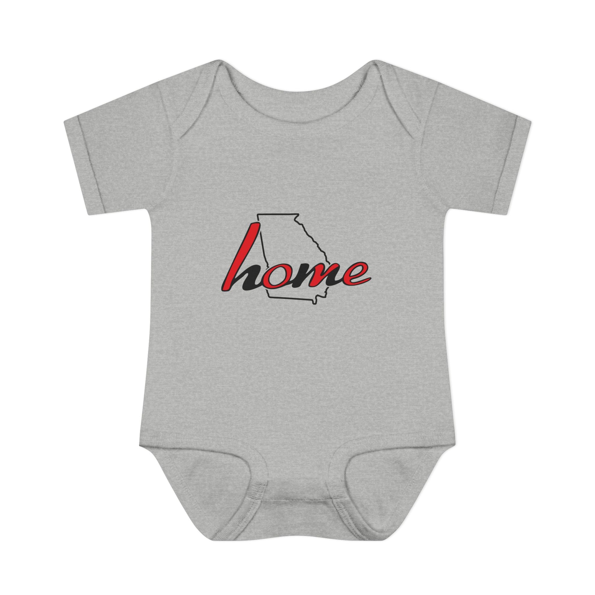 Georgia 'Home' Infant Bodysuit — Baby Onesie with State Outline