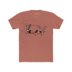 Patriotic “Home and Love" USA Map T‑Shirt — American Flag Script Tee