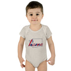 Washington 'Home' Infant Bodysuit — Baby Onesie with State Outline