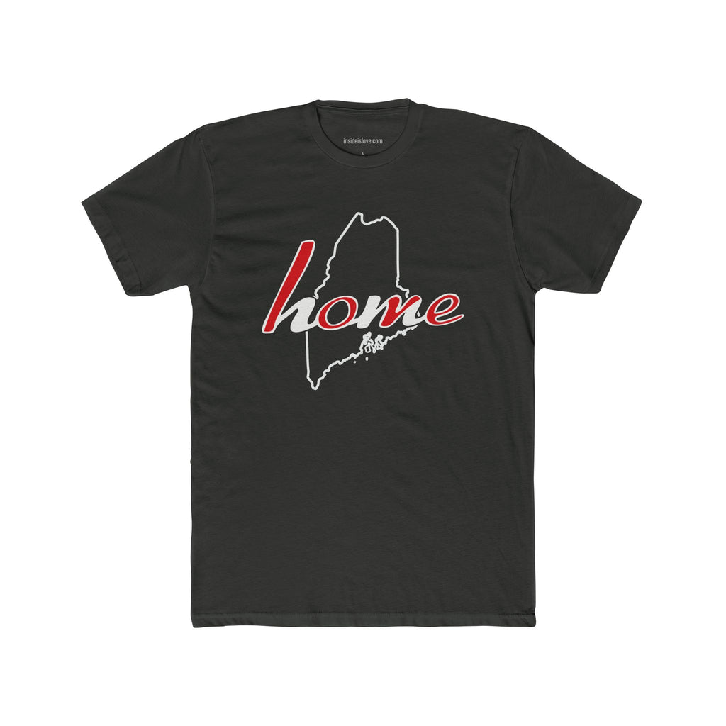 Maine - Home and Love Script Tee
