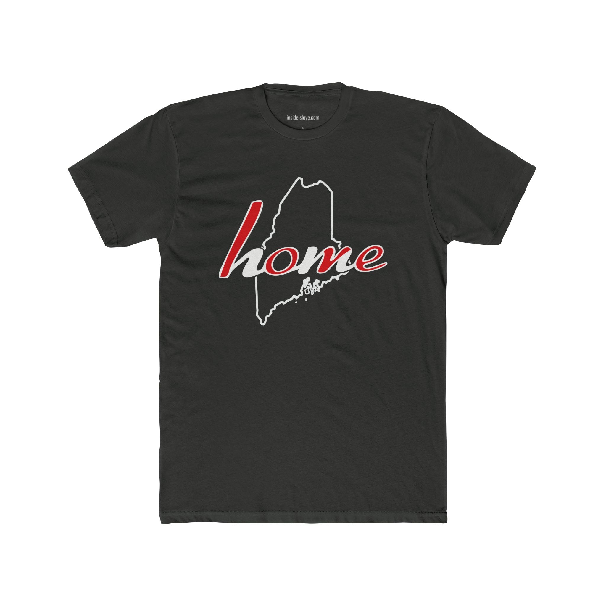 Maine - Home and Love Script Tee