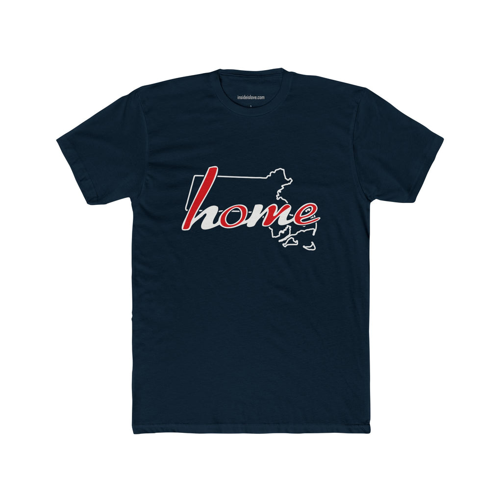 Massachusetts - Home and Love Script Tee