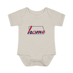 Kentucky 'Home' Infant Bodysuit — Baby Onesie with State Outline