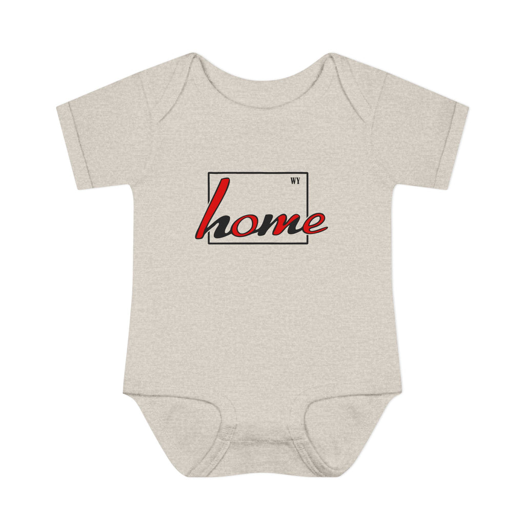 Home Script Infant Bodysuit — Cozy Newborn Baby One-Piece