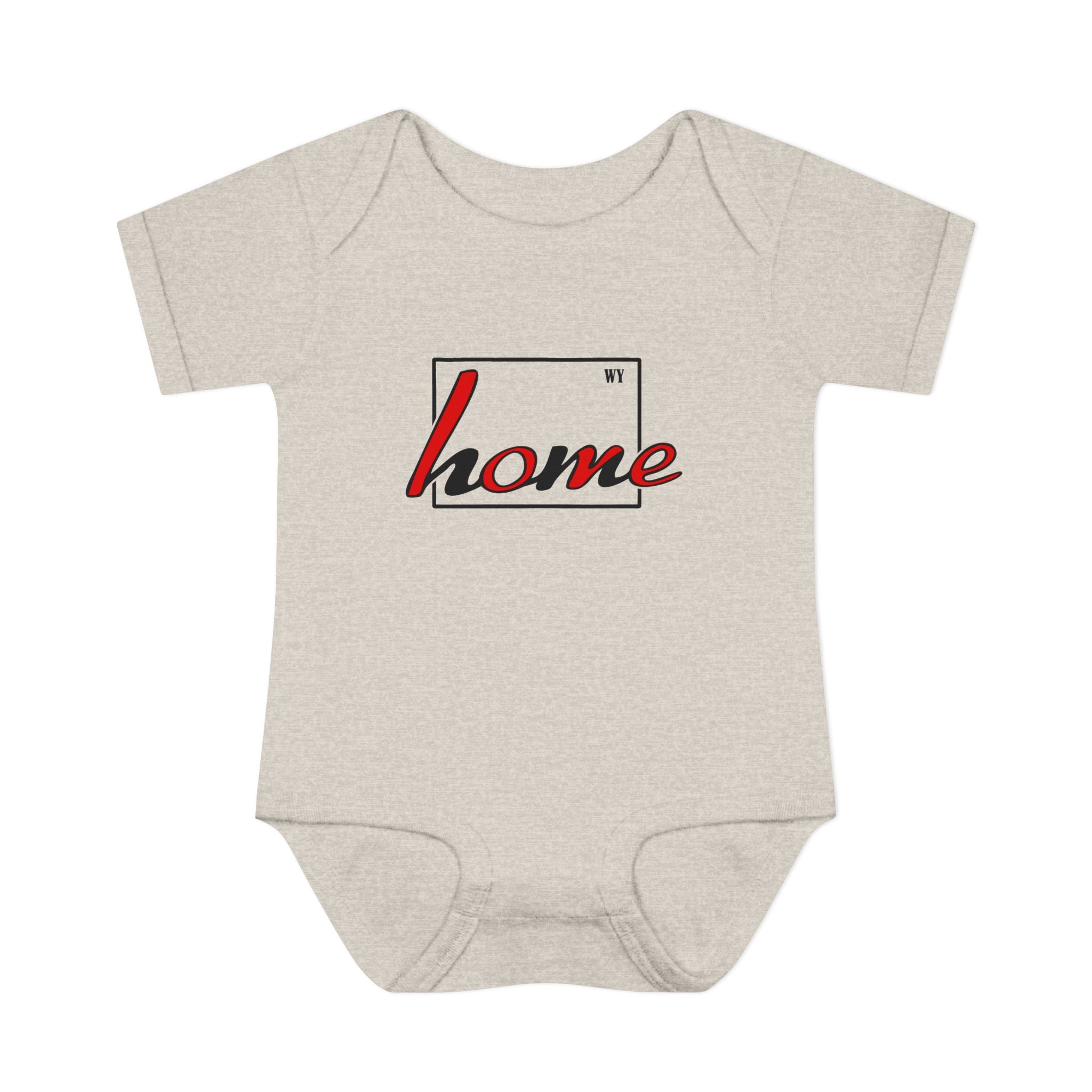 Home Script Infant Bodysuit — Cozy Newborn Baby One-Piece