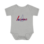 New Hampshire 'Home' Infant Bodysuit — Baby Onesie with State Outline