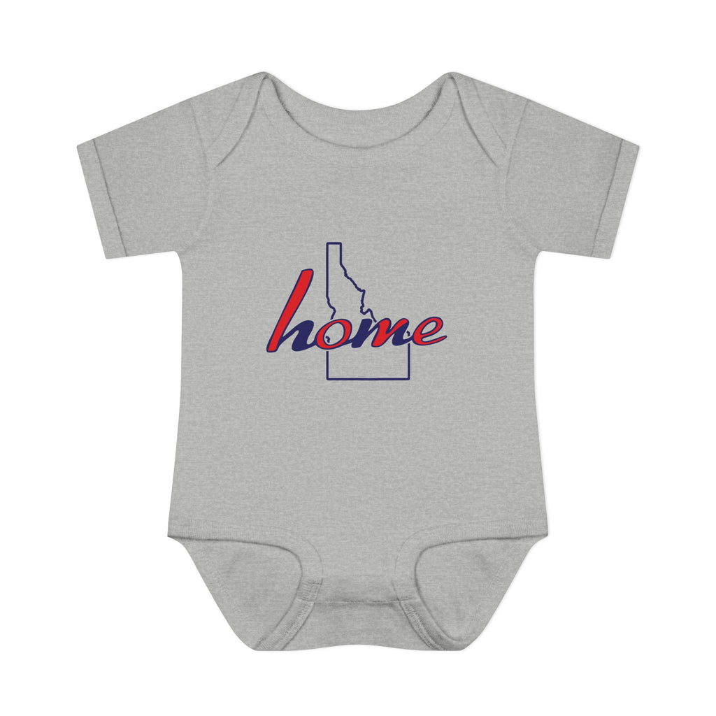 Idaho 'Home' Infant Bodysuit — Baby Onesie with State Outline