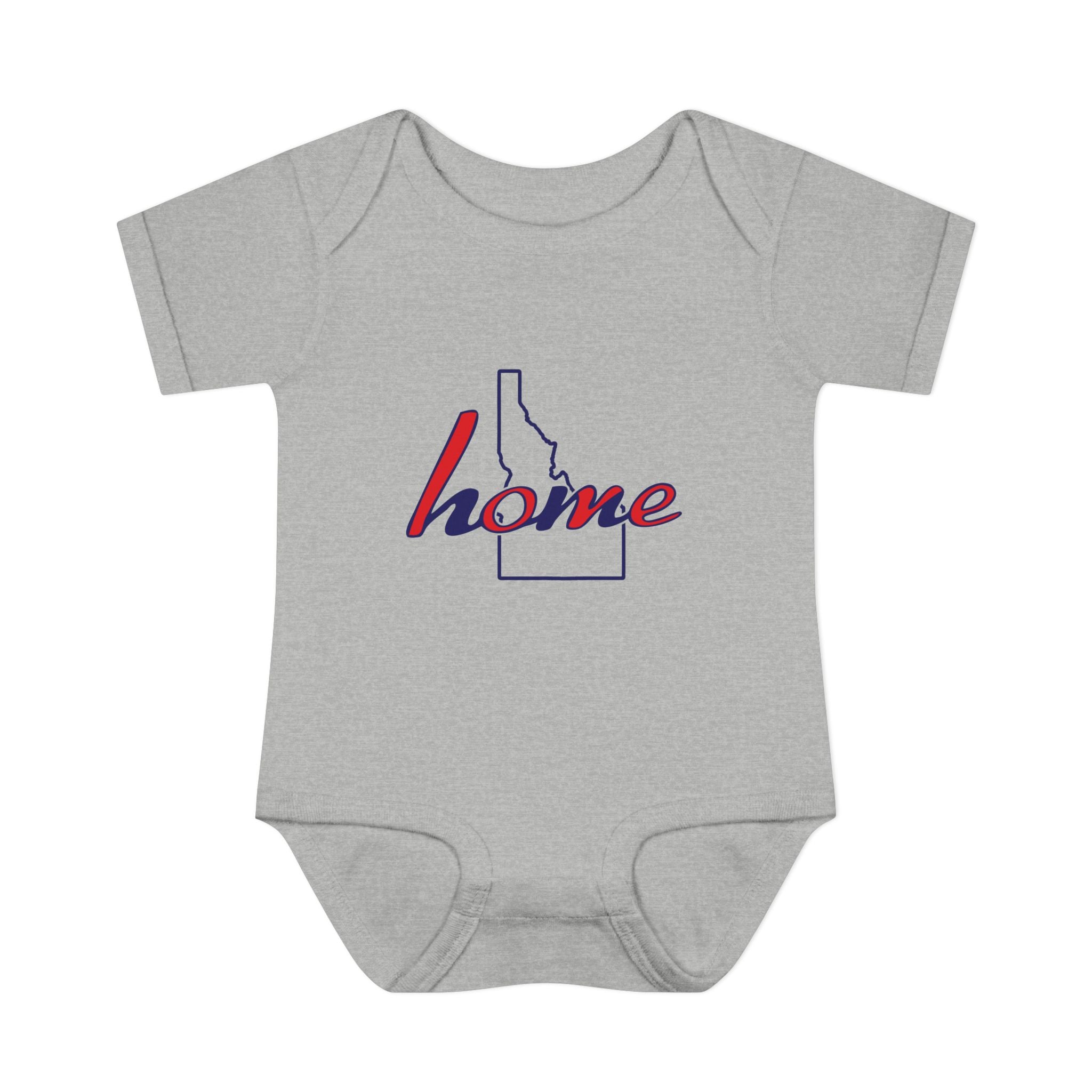 Idaho 'Home' Infant Bodysuit — Baby Onesie with State Outline