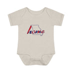 Missouri 'Home' Infant Bodysuit — Baby Onesie with State Outline