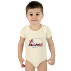 Washington 'Home' Infant Bodysuit — Baby Onesie with State Outline