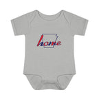 Arkansas 'Home' Infant Bodysuit — Baby Onesie with State Outline