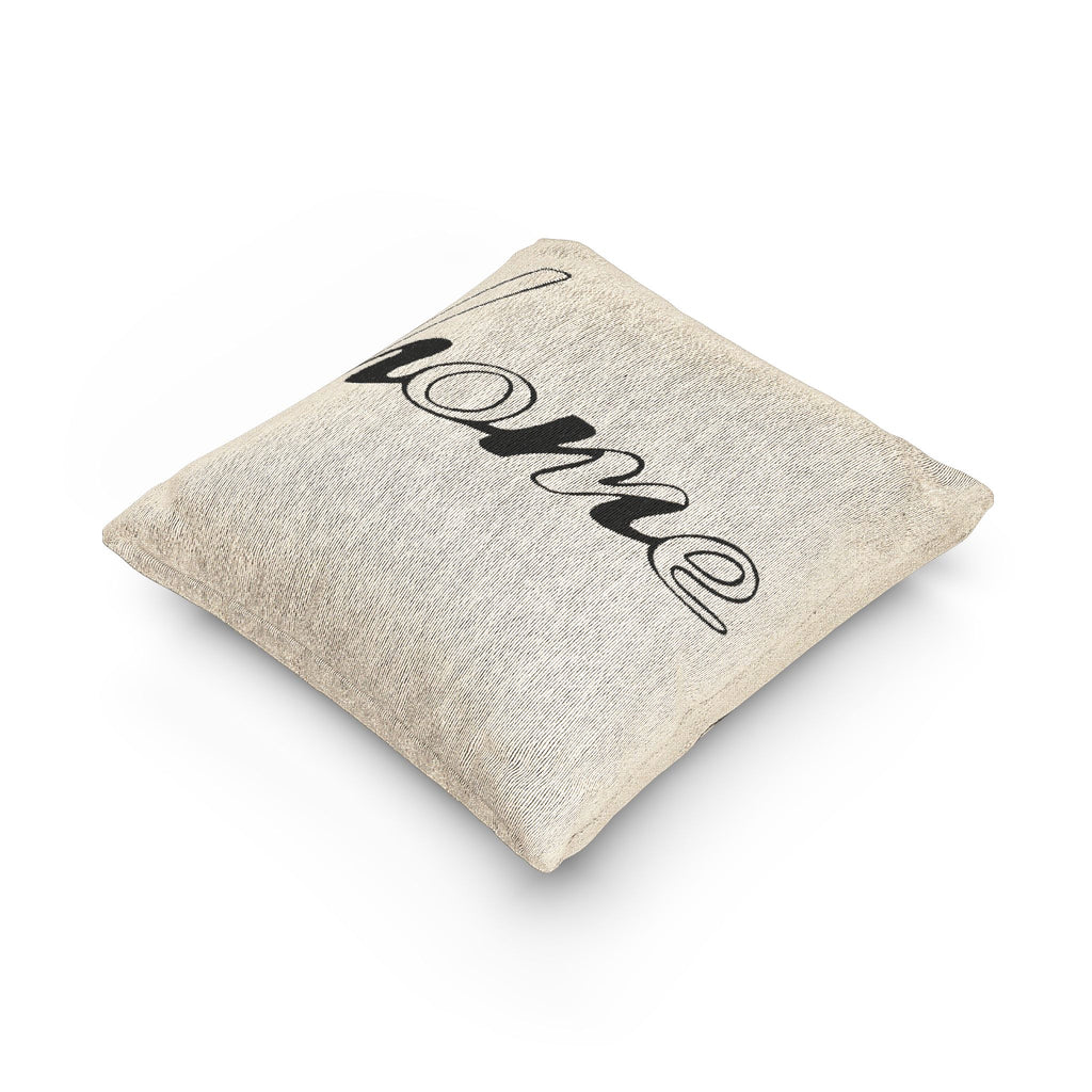Home - Home and Love Woven Pillow