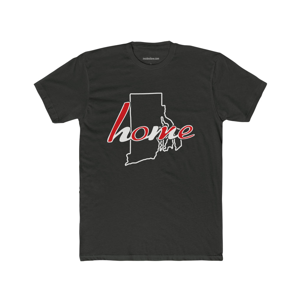 Rhode Island - Home and Love Script Tee