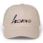American Flag - Home and Love Cap