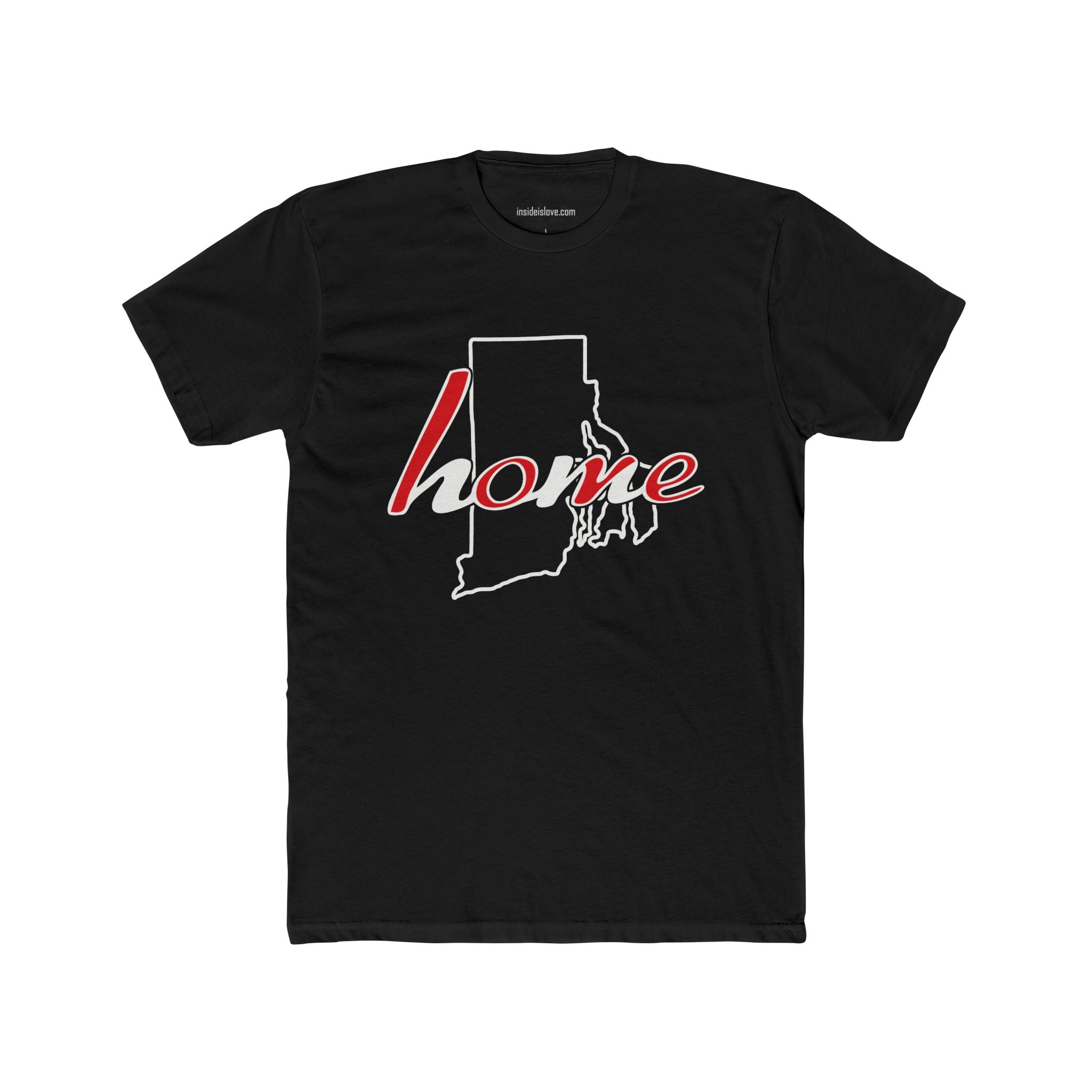Rhode Island - Home and Love Script Tee