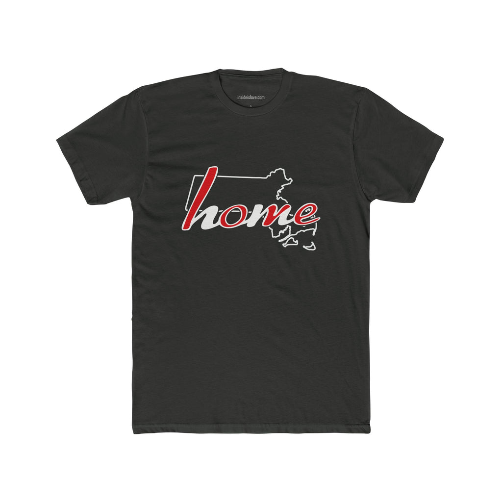 Massachusetts - Home and Love Script Tee