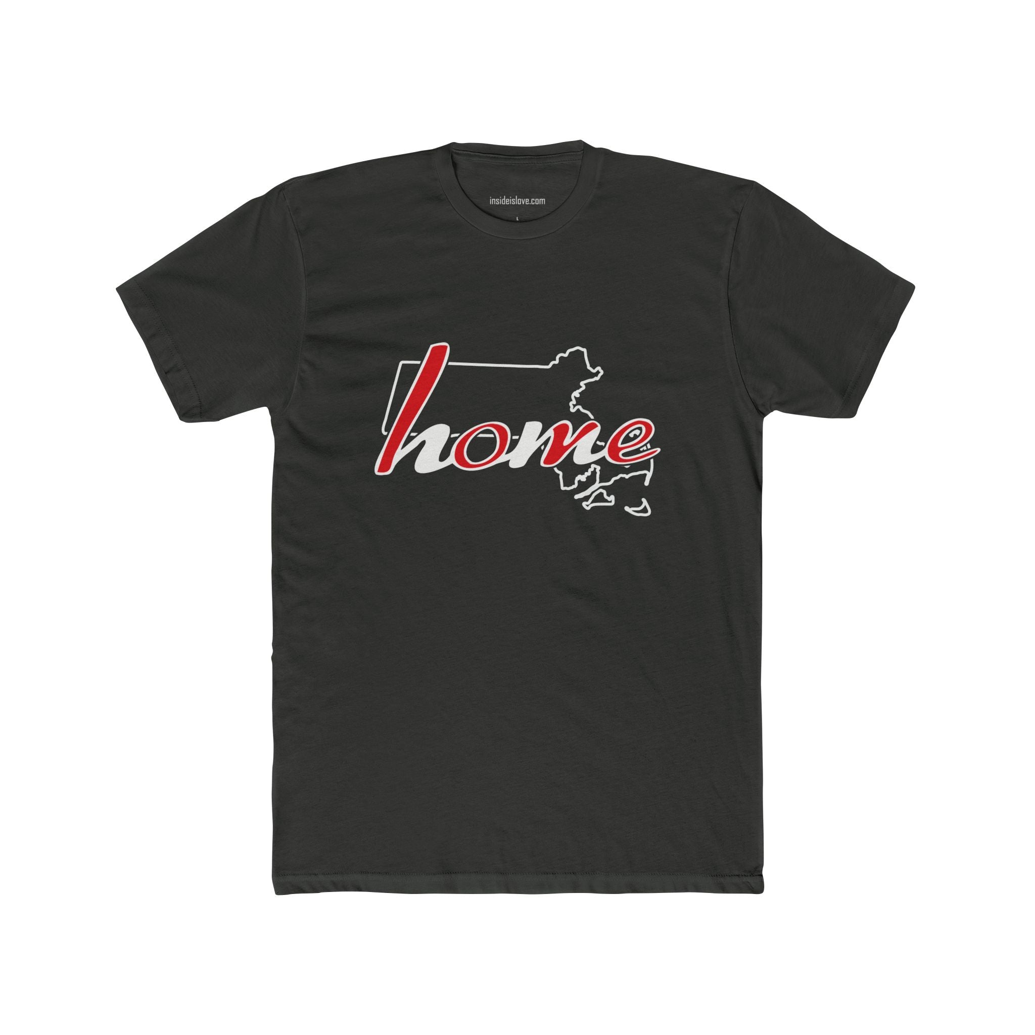 Massachusetts - Home and Love Script Tee