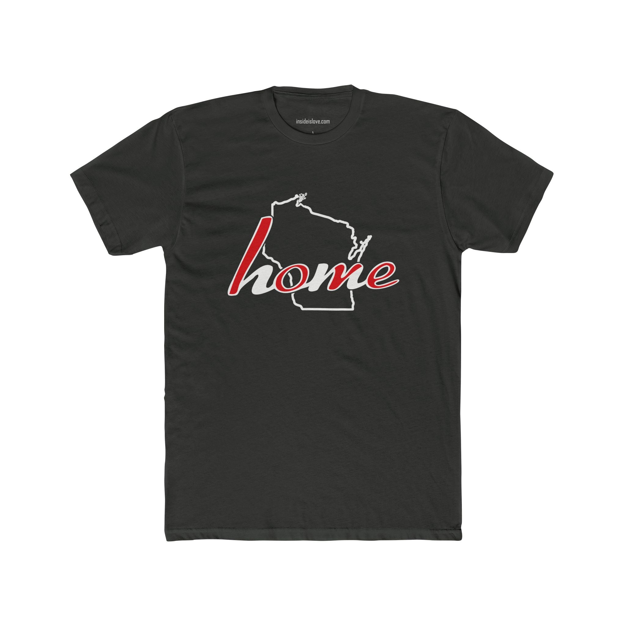 Wisconsin - Home and Love Script Tee