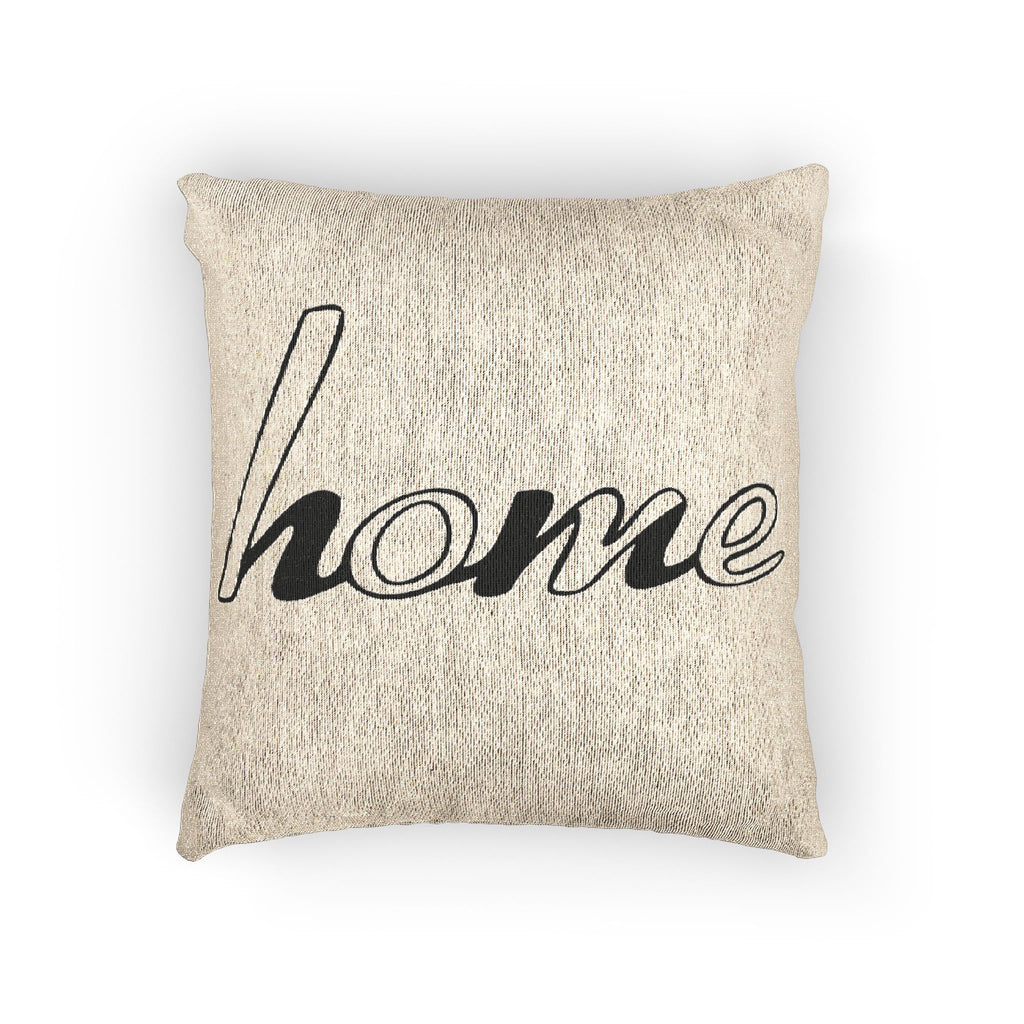 Home - Home and Love Woven Pillow