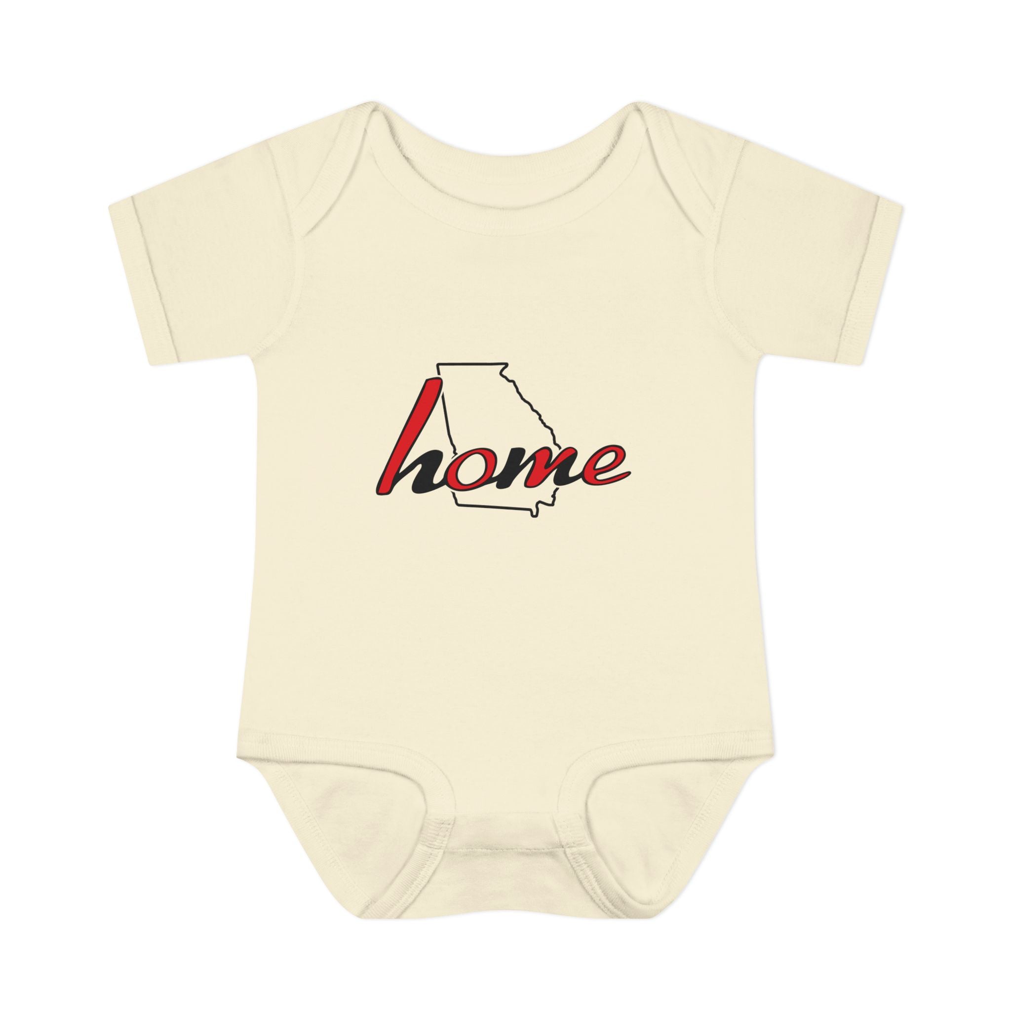 Georgia 'Home' Infant Bodysuit — Baby Onesie with State Outline