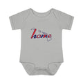 Hawai'i 'Home' Infant Bodysuit — Baby Onesie with State Outline