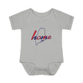 Maine Home Baby Bodysuit - Infant Rib One-Piece with State Outline