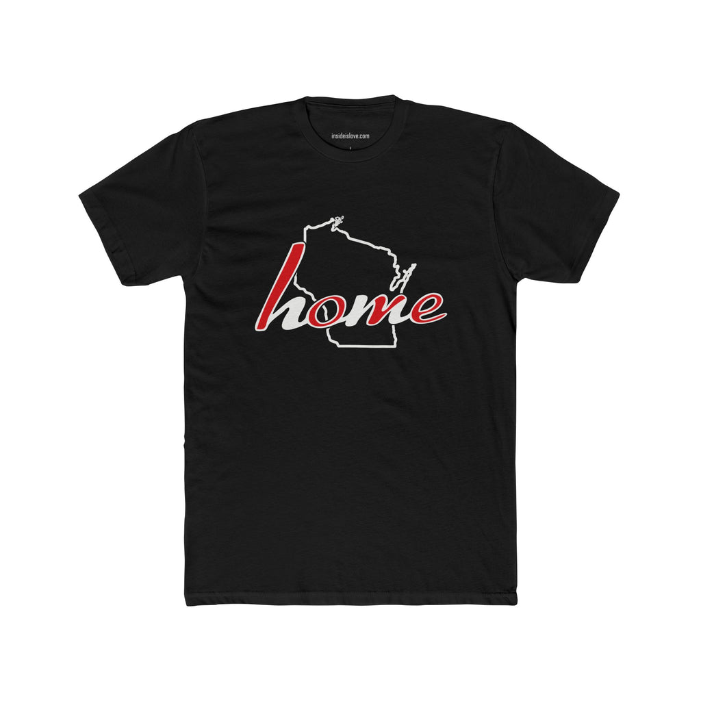 Wisconsin - Home and Love Script Tee
