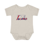 Maryland 'Home' Infant Bodysuit — Baby Onesie with State Outline