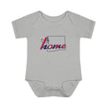 Washington 'Home' Infant Bodysuit — Baby Onesie with State Outline