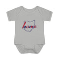 Ohio 'Home' Infant Bodysuit — Baby Onesie with State Outline