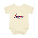 New Hampshire 'Home' Infant Bodysuit — Baby Onesie with State Outline