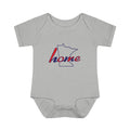 Minnesota 'Home' Infant Bodysuit — Baby Onesie with State Outline