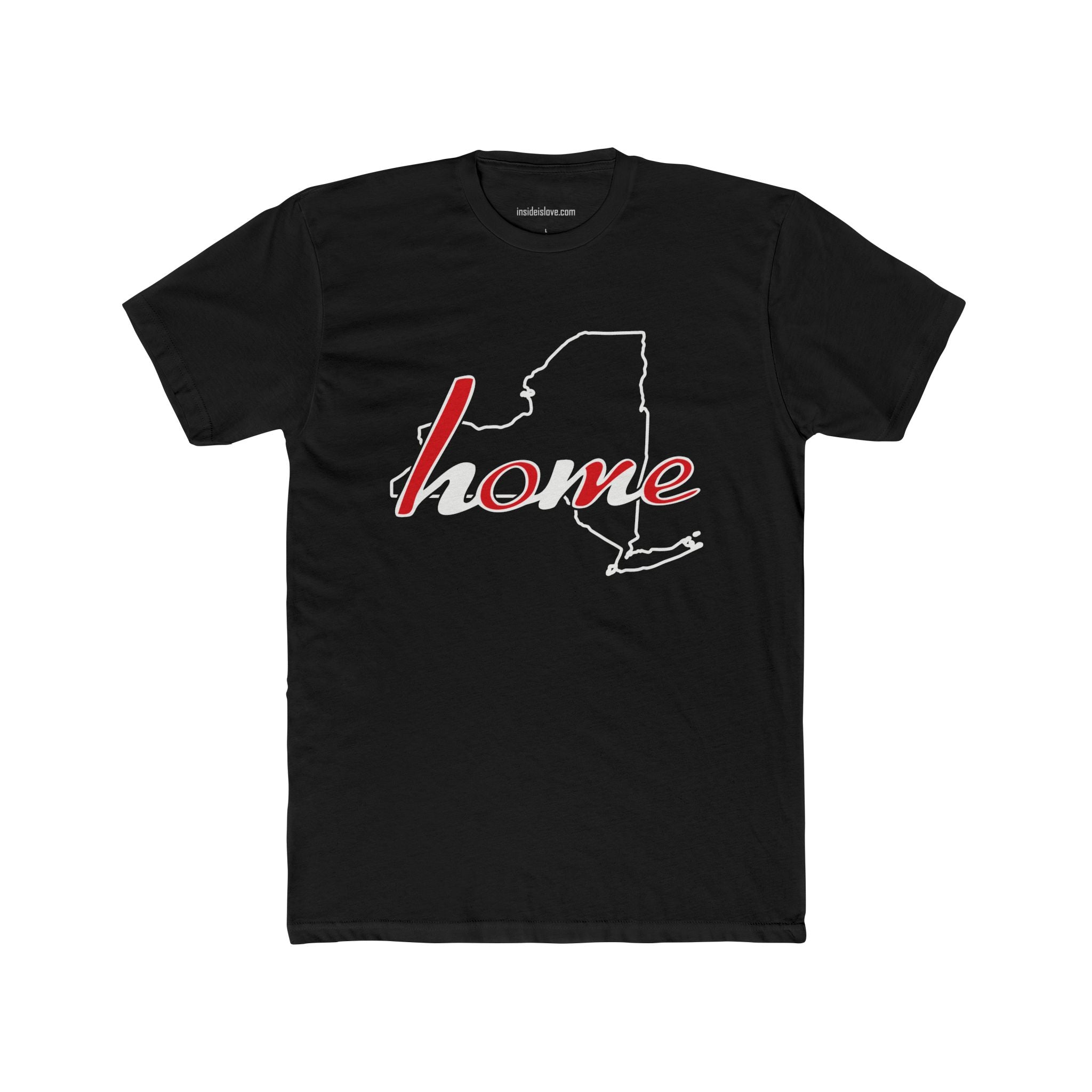 New York - Home and Love Script Tee