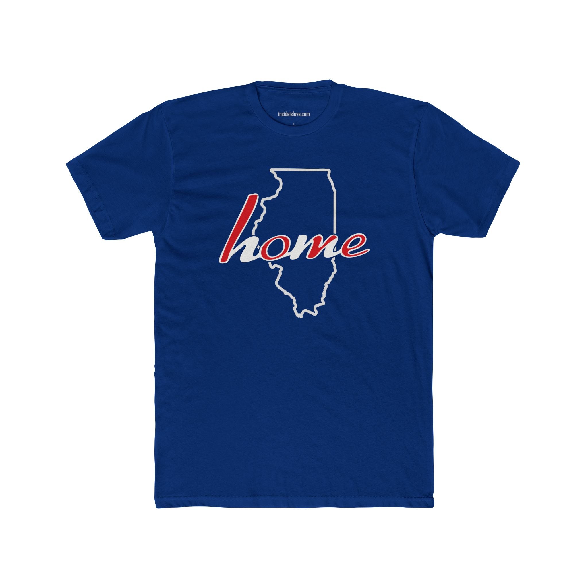 Illinois - Home and Love Script Tee