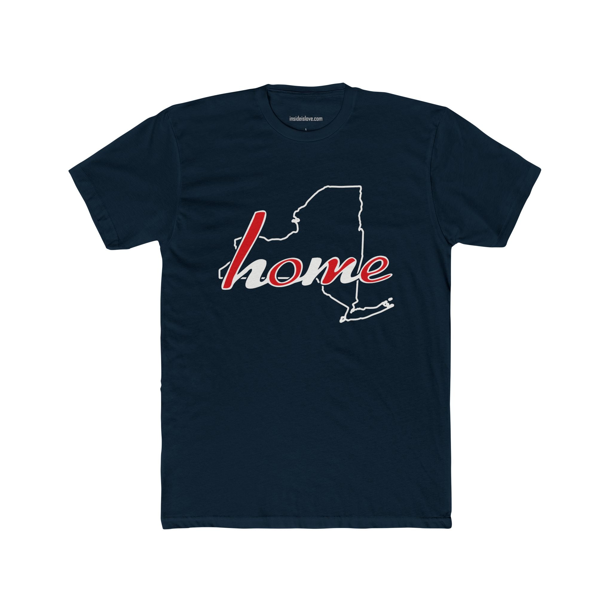 New York - Home and Love Script Tee