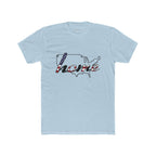 Patriotic “Home and Love" USA Map T‑Shirt — American Flag Script Tee