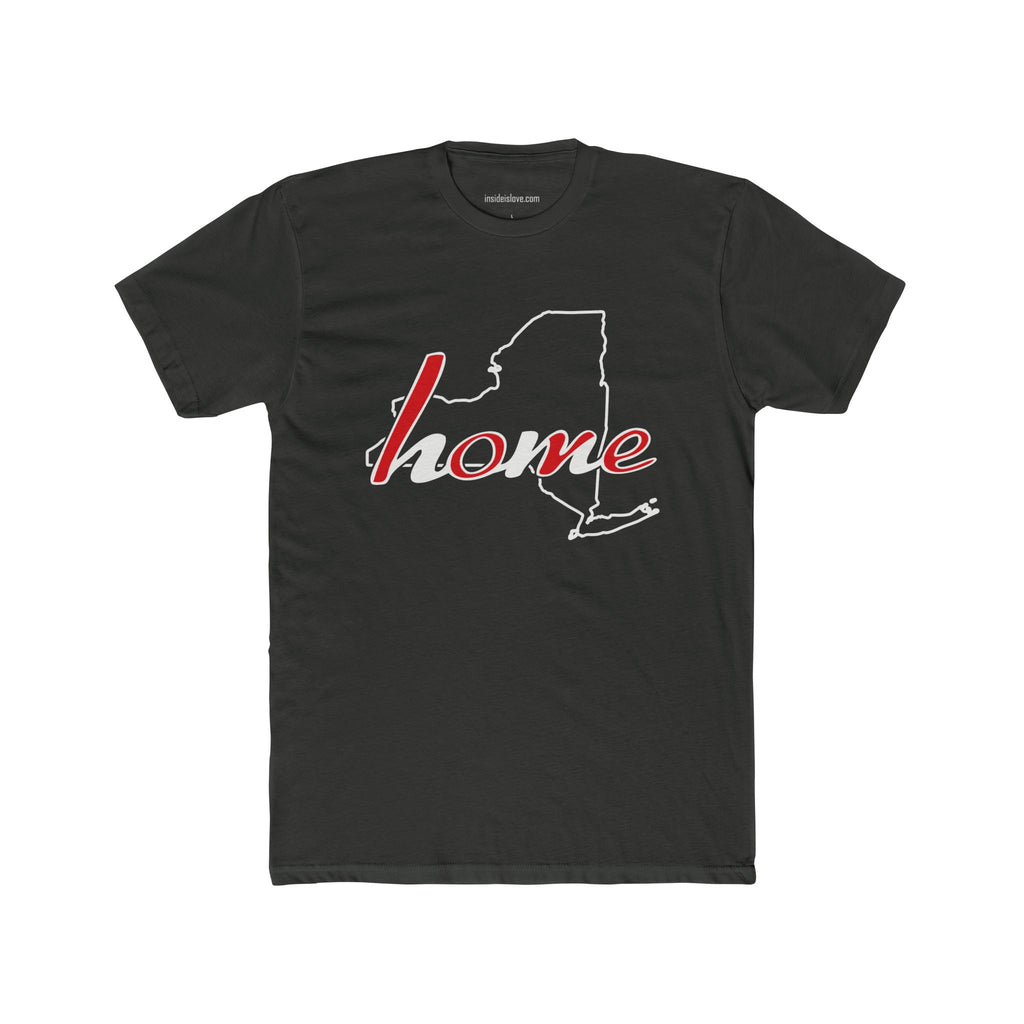 New York - Home and Love Script Tee