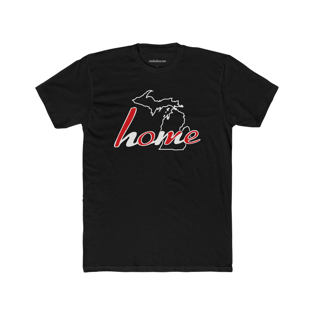 Michigan - Home and Love Script Tee