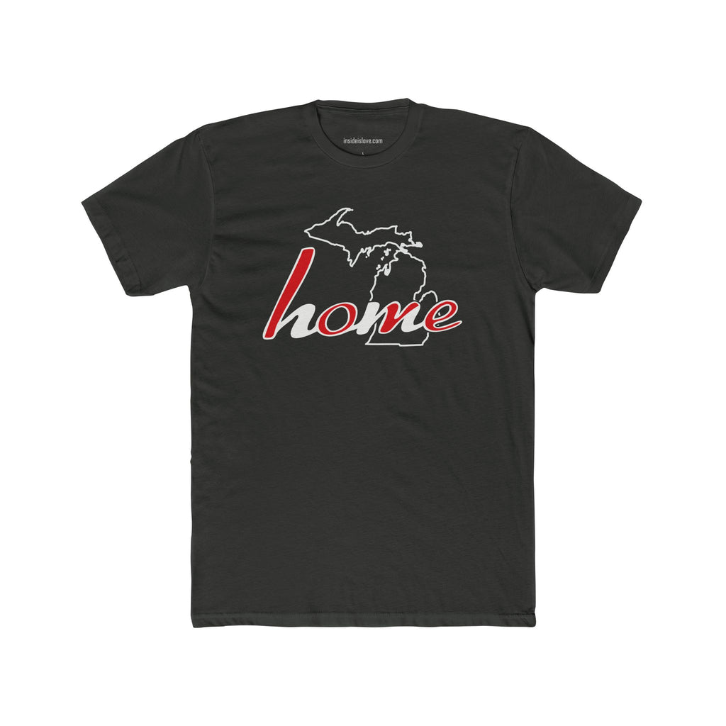 Michigan - Home and Love Script Tee