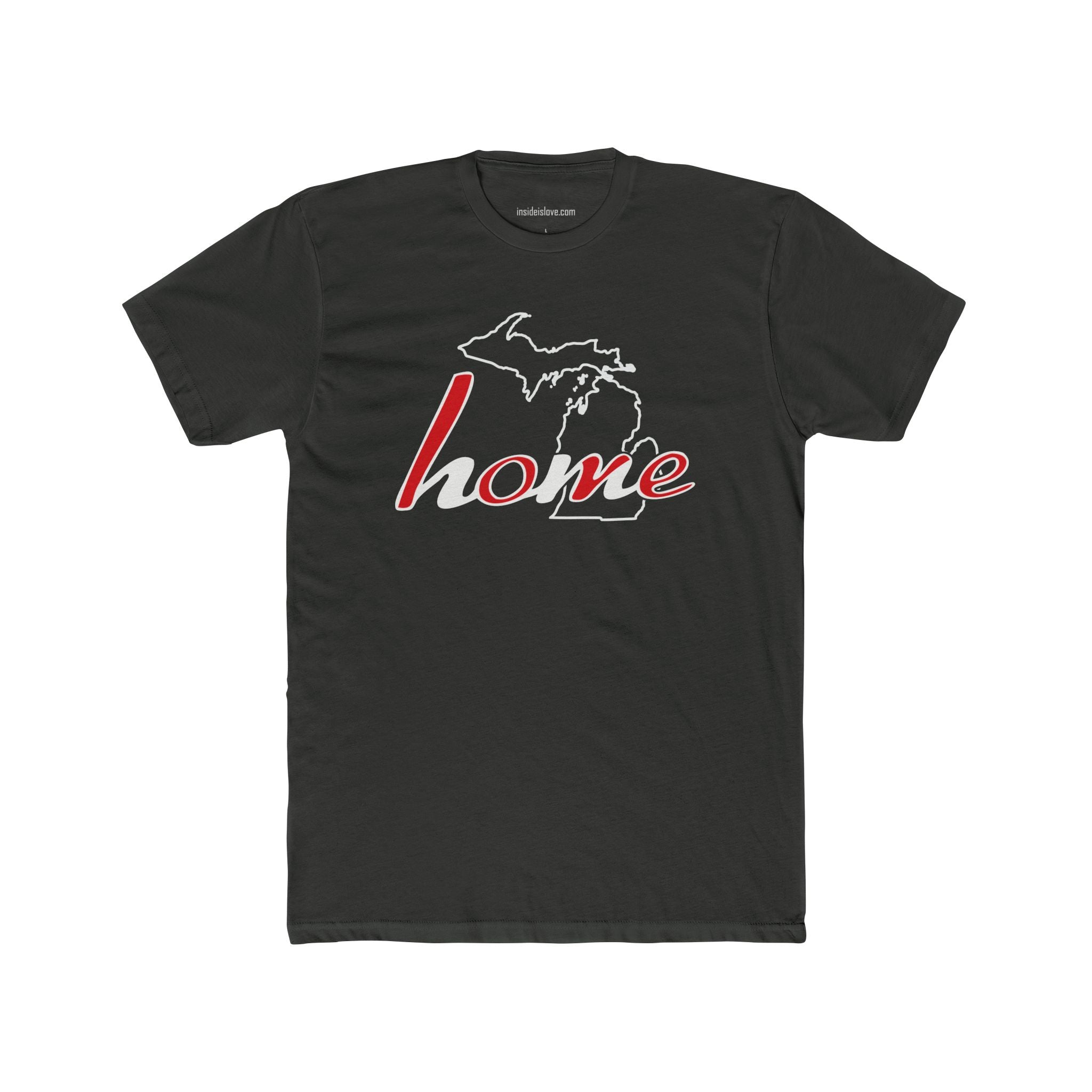 Michigan - Home and Love Script Tee