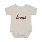 North Carolina 'Home' Infant Bodysuit — Baby Onesie with State Outline
